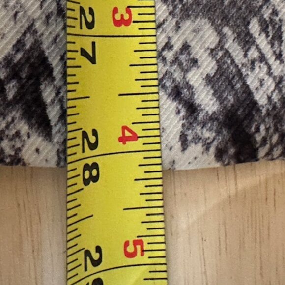 Vince Camuto Black White Gray Snake Skin Print Blazer Jacket Sz 12 NWT - Picture 15 of 16